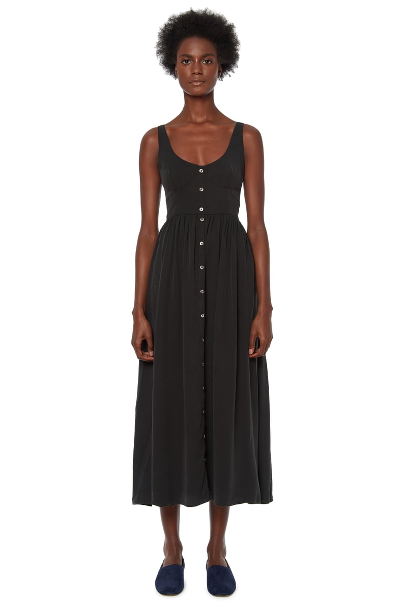 Mara Hoffman Button-Front Midi Dress