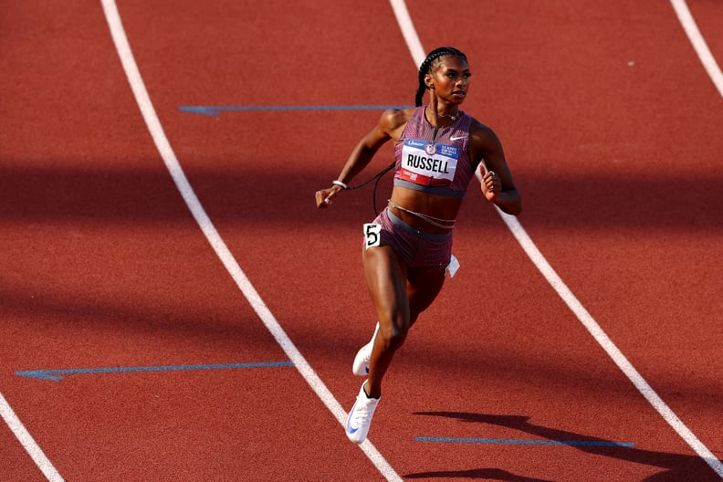 Masai Russell, Track and Field