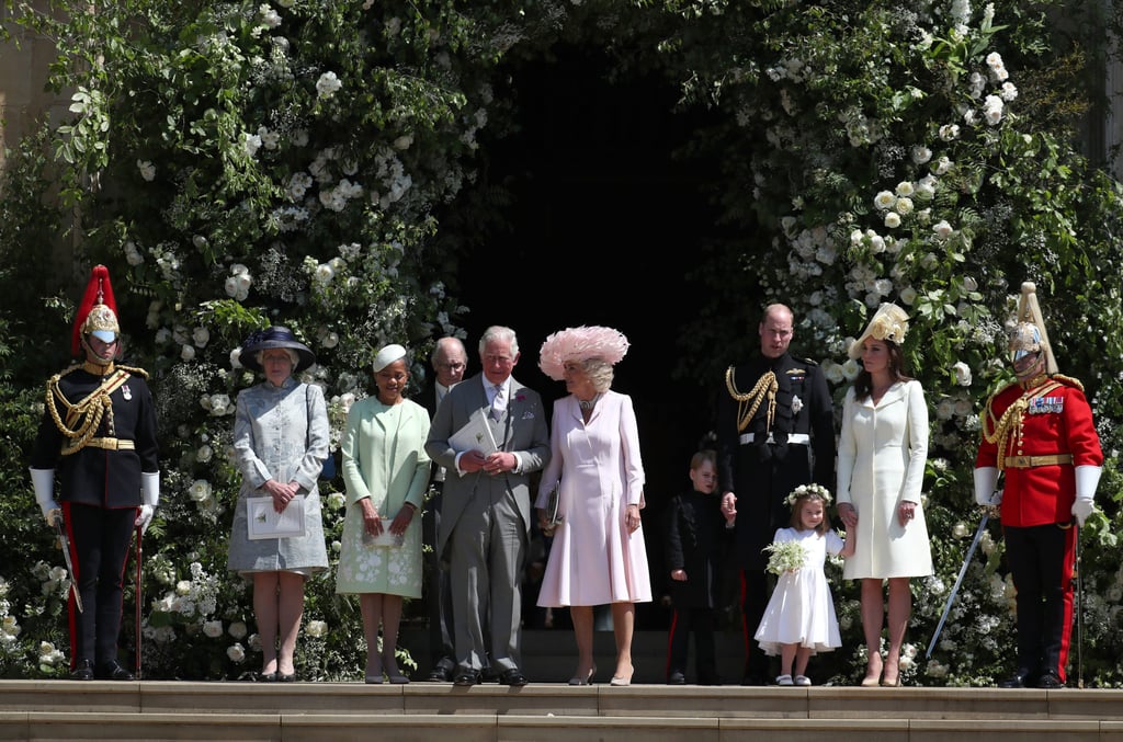 George and Charlotte at Harry's Wedding Pictures