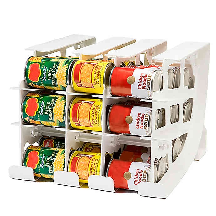 Fifo Can Tracker Food Storage Organizer