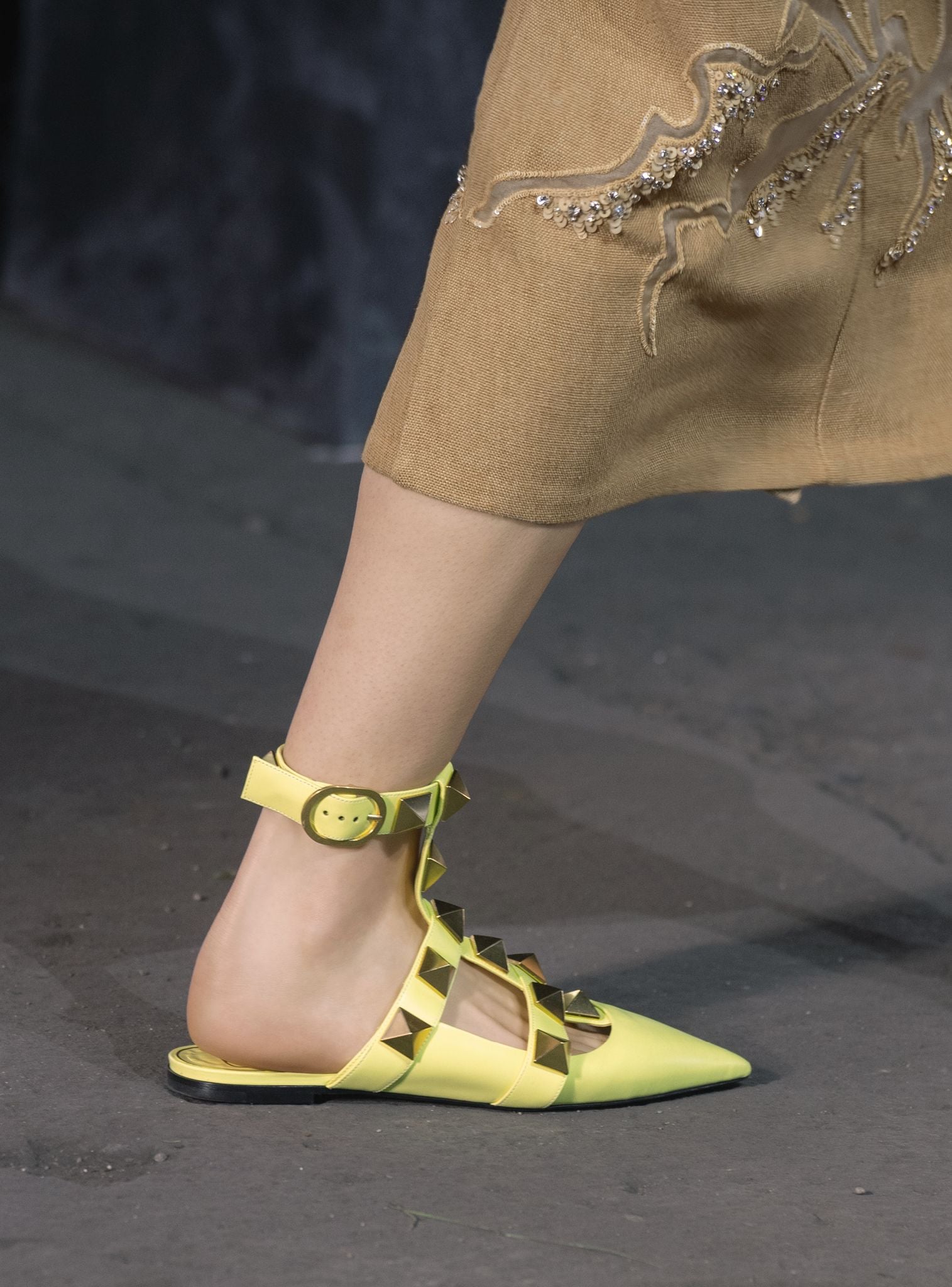 Shoes from the Valentino 2021 runway. | 8 Shoe Trends Straight the That Are Here For the Summer | POPSUGAR Fashion Photo 25