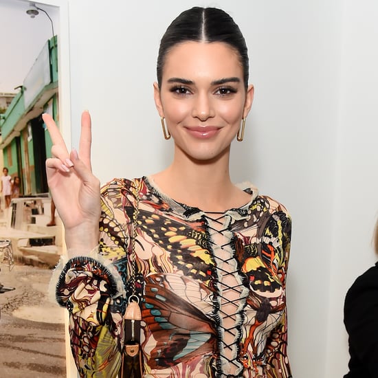 Kendall Jenner's Butterfly Outfit After the Burberry Show