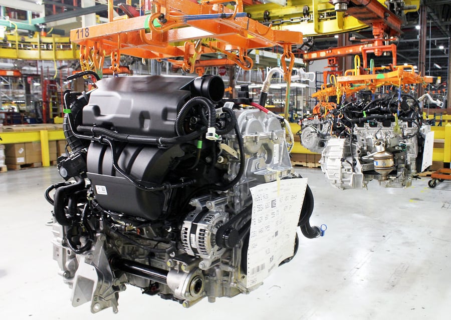 There Are 1,300 Robots Involved in the Assembly Line