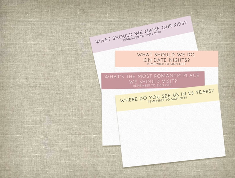 Wedding Advice Cards