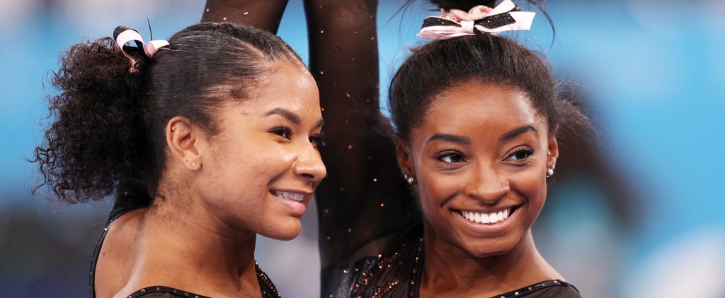 After Tokyo, Simone Biles Wears the Same Olympic Rings Necklace She Gave Jordan Chiles