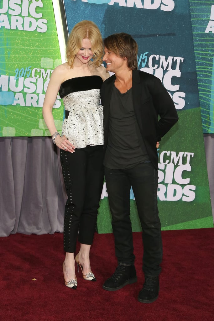 Keith couldn't take his eyes off Nicole at the CMT Music Awards in Nashville in June 2015.