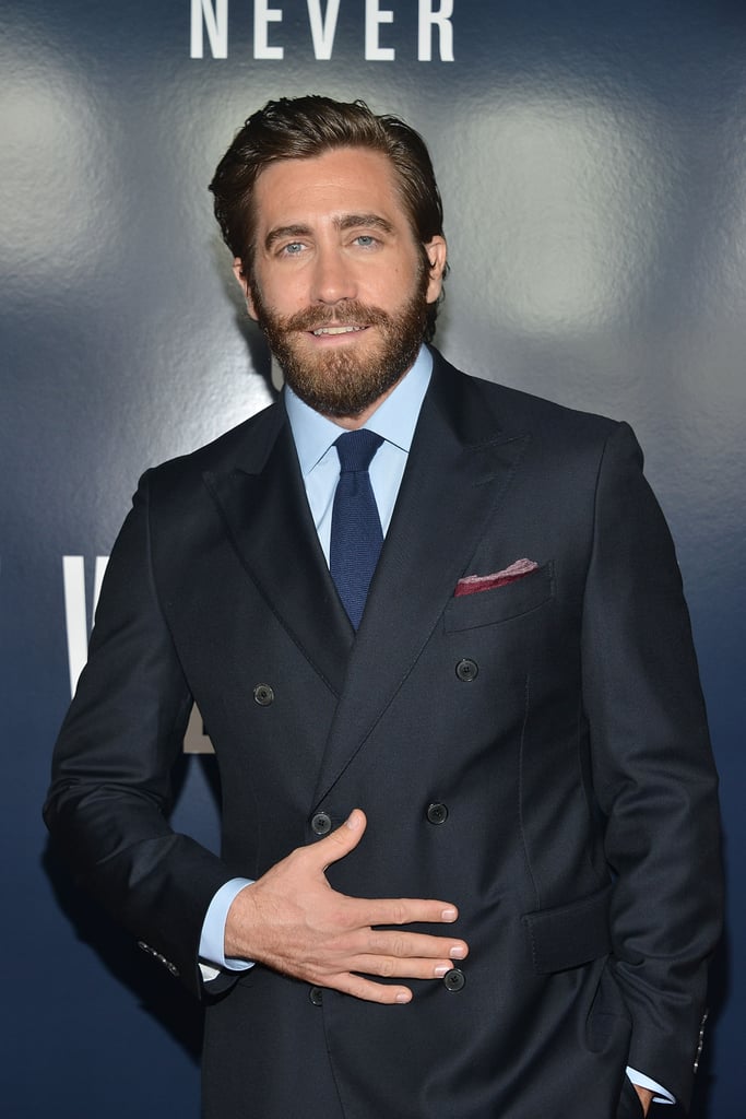 He cut a handsome figure at the Everest premiere in Spetember 2015.