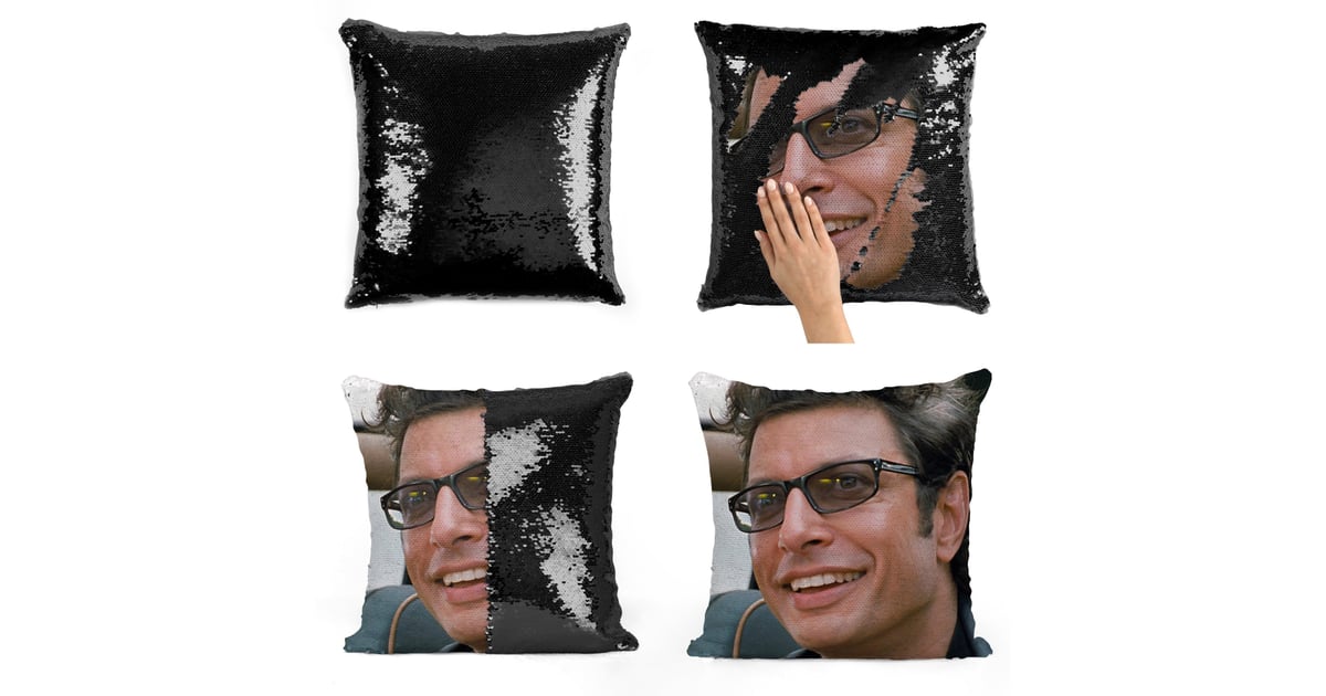 Jeff goldblum outlet sequin cushion