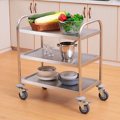 3-tier Rolling Kitchen Cart