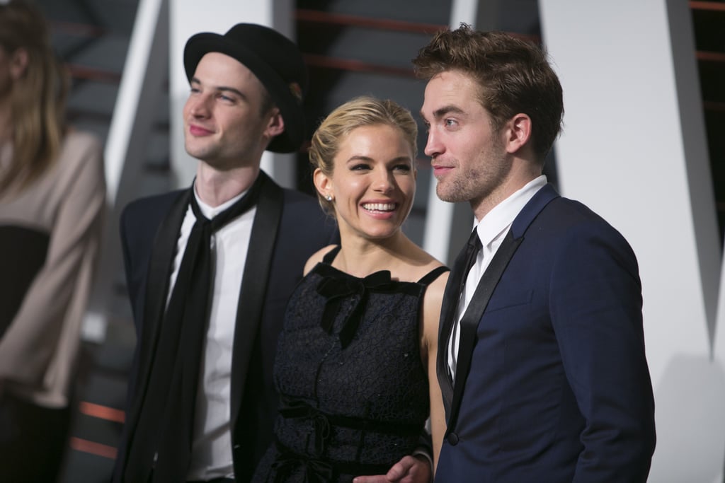 Robert Pattinson at Vanity Fair's Oscars Bash 2015