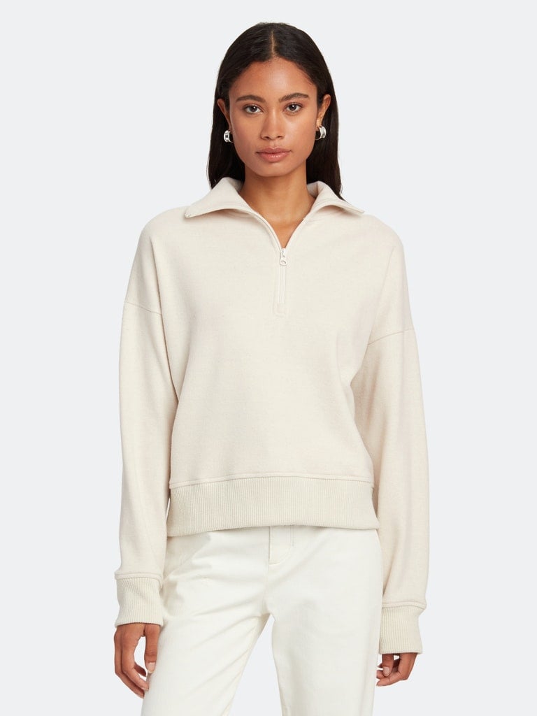 Vince. Cozy Half Zip Pullover