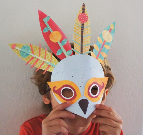 Try A Printable Mask Easy Halloween Costumes For Moms POPSUGAR Moms