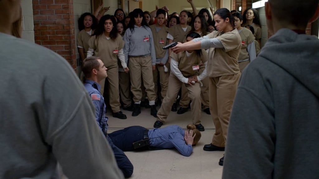 An inmate will shoot Humphrey.