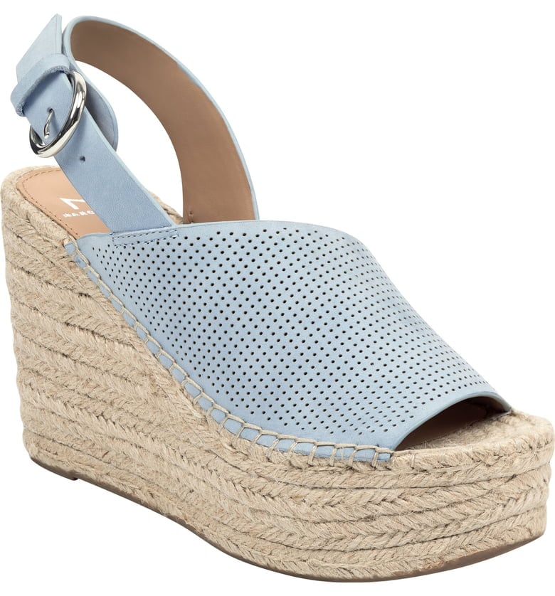 Marc Fisher LTD Andela Slingback Espadrille Wedges