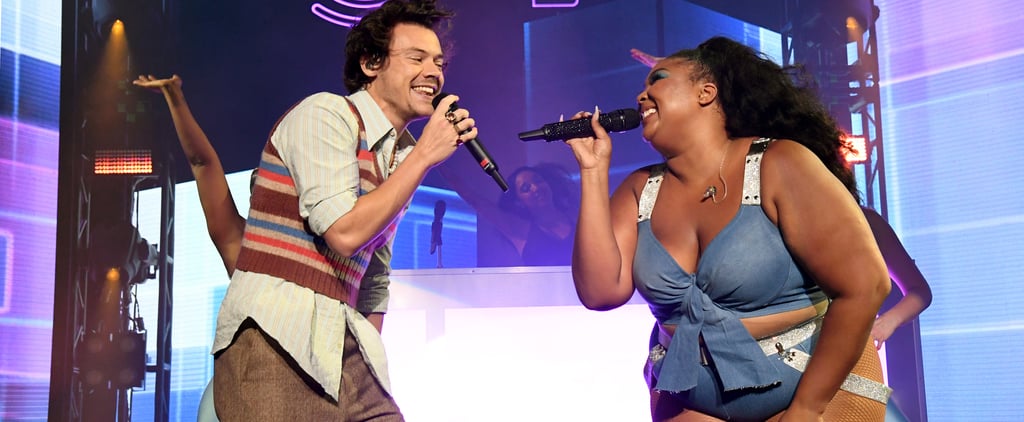 Harry Styles Jumped on Stage With Lizzo to Perform "Juice" (and Fans Lost It)