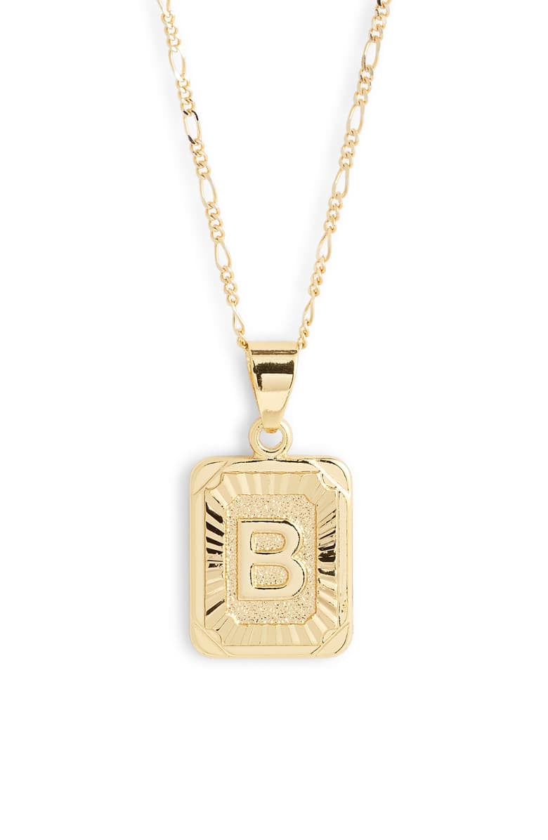 Bracha Initial Pendant Necklace