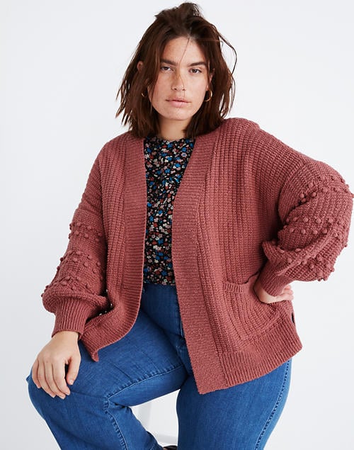 Madewell Bobble Cardigan Sweater