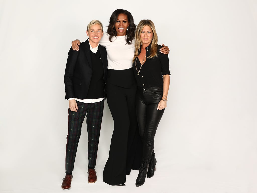 Michelle Obama's Black Roland Mouret Pants