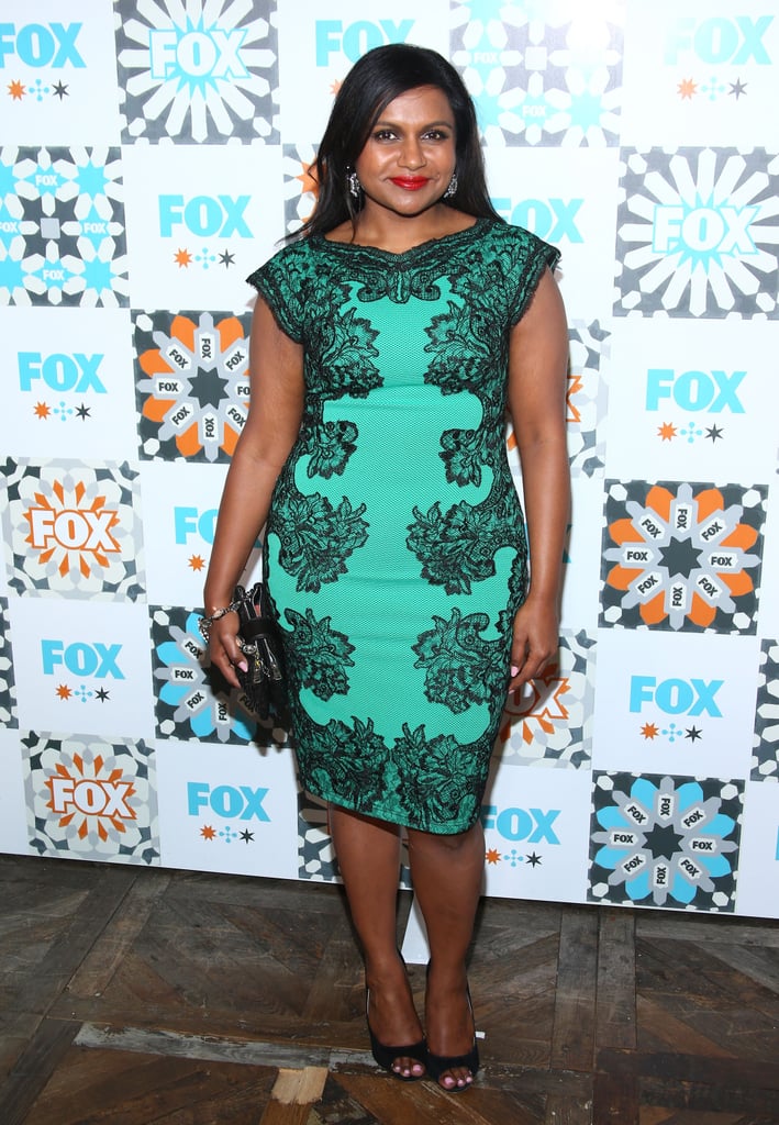 Mindy Kaling smiled at the Fox Summer TCA All-Star party on Sunday in LA.