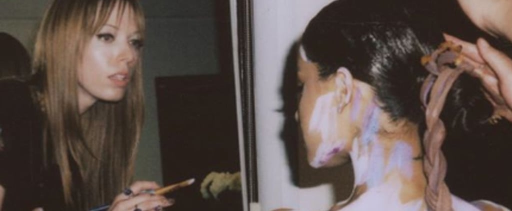 Ariana Grande's "God Is a Woman" Body Paint Artist: "I Was Losing Sleep Over This Shoot"