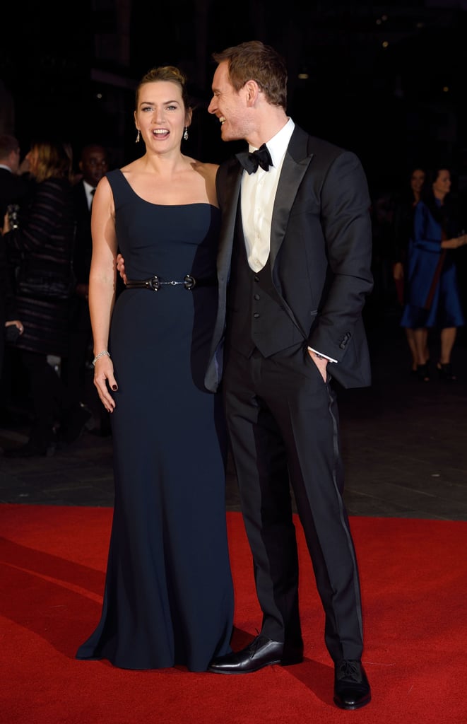 Kate Winslet Michael Fassbender Steve Jobs London Red Carpet