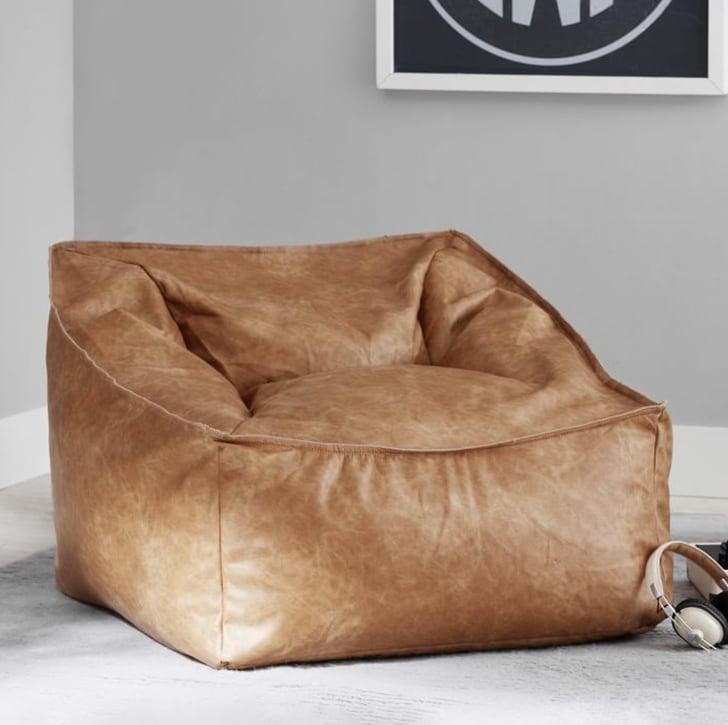Vegan leather deals modern lounger