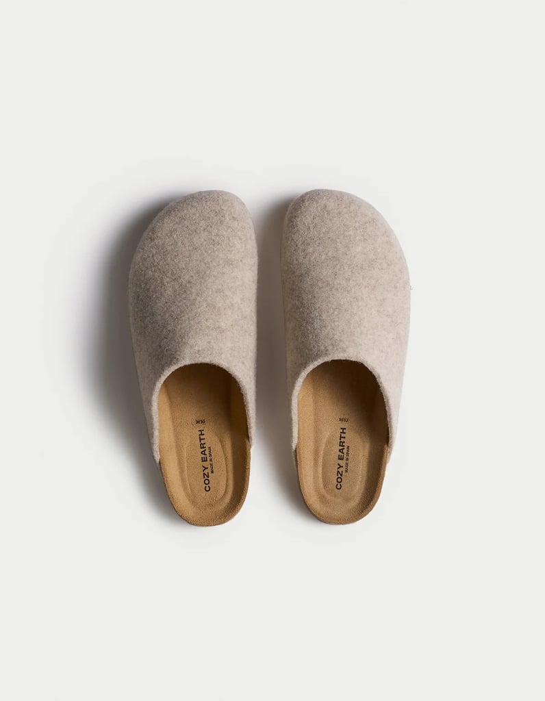 Cozy Earth Lakehouse Clogs ($102, originally $128)
If you are looking for the simplicity of a flip flop in your fall shoe collection, a clog is the perfect solution. You can easily slip them on to run errands or walk around the house. Plus, these neutral slides made with Italian wool are now 30 percent off, along with the rest of the Cozy Earth site.