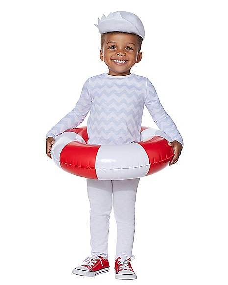 Toddler Blue Baby Shark Costume Kit With Sound Chip