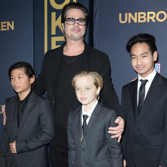 Brad Pitt and His Kids at LA Unbroken Premiere | Pictures