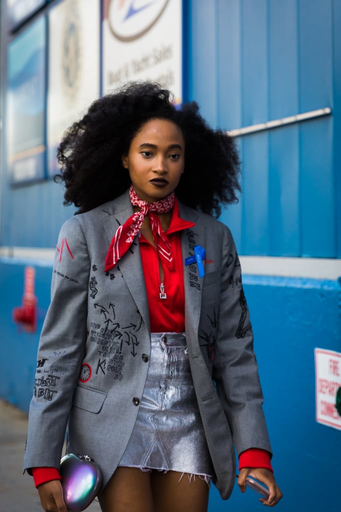 Beauty Street-Style New York Fashion Week Spring 2018