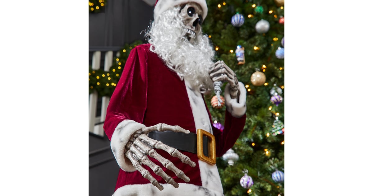 Home Depot's Animated LED Skeleton Santa Claus Shop Home Depot's Skeleton Santa Claus