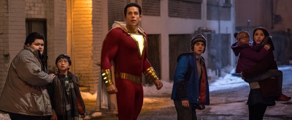 Who Plays the Older Superhero Family in Shazam?