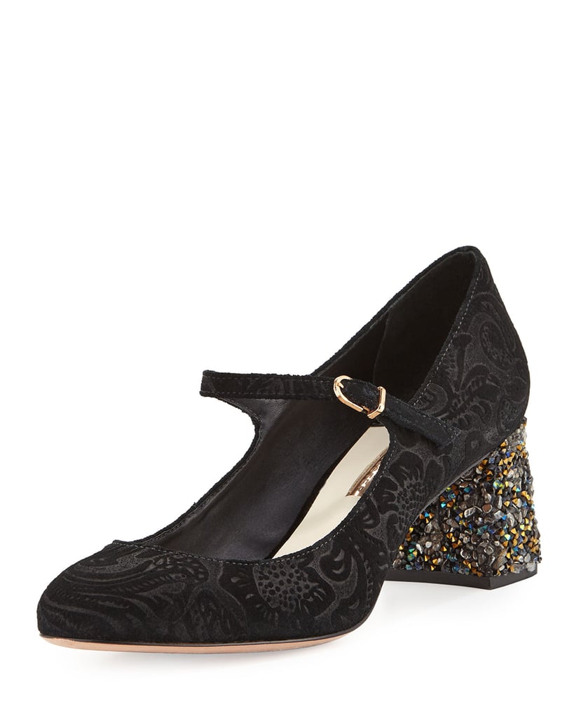 Sophia Webster Renee Brocade Mary Jane Pump ($550)