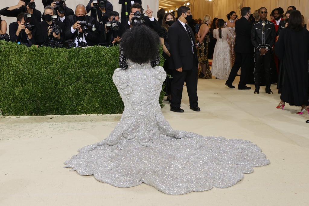 Simone Biles Wears 88-Pound Dress to the 2021 Met Gala