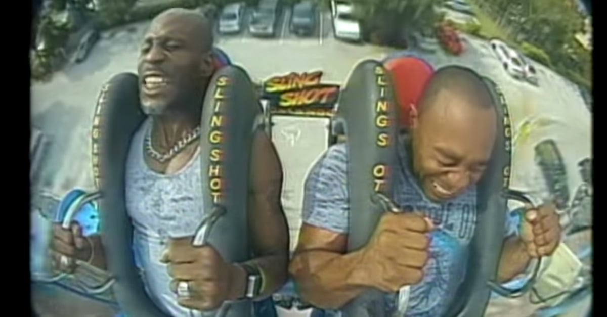 DMX on the Slingshot at Magical Midway Video POPSUGAR Celebrity