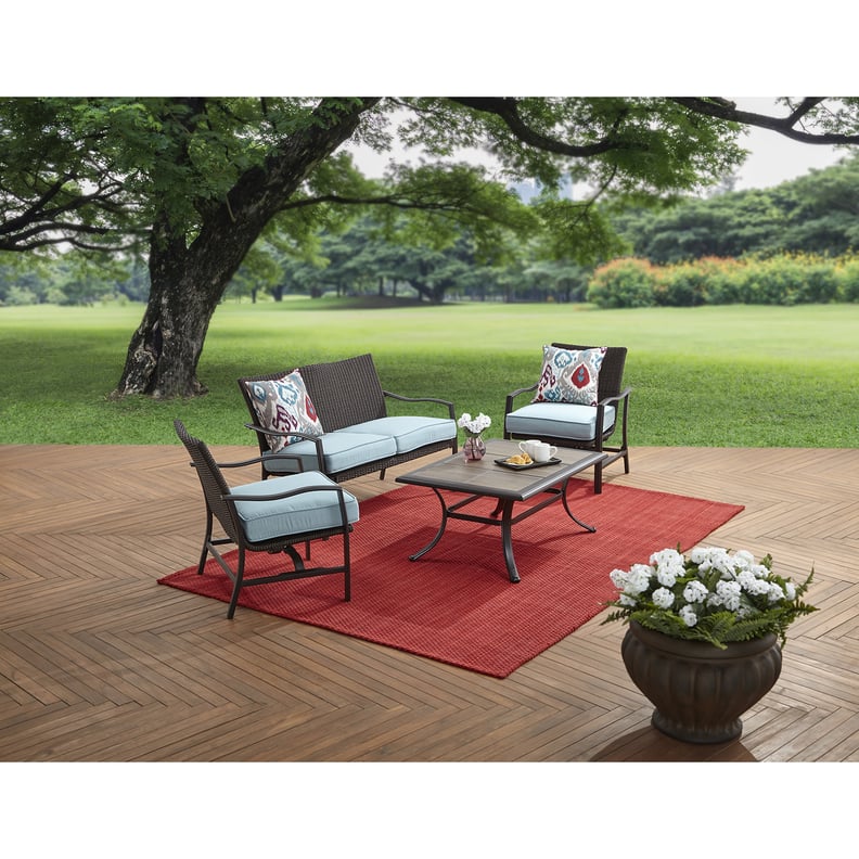 Better Homes & Gardens Piper Ridge 4-Piece Outdoor Conversation Set