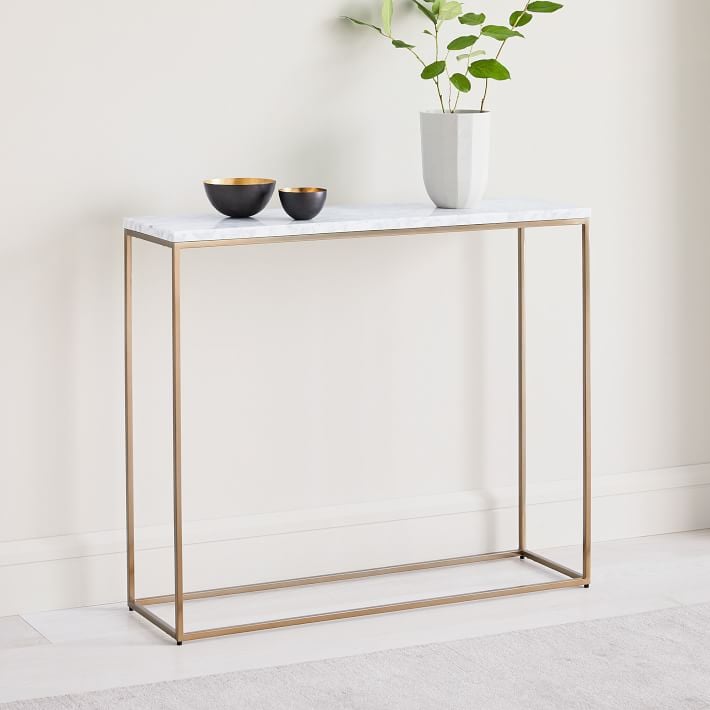 Marble Streamline Console