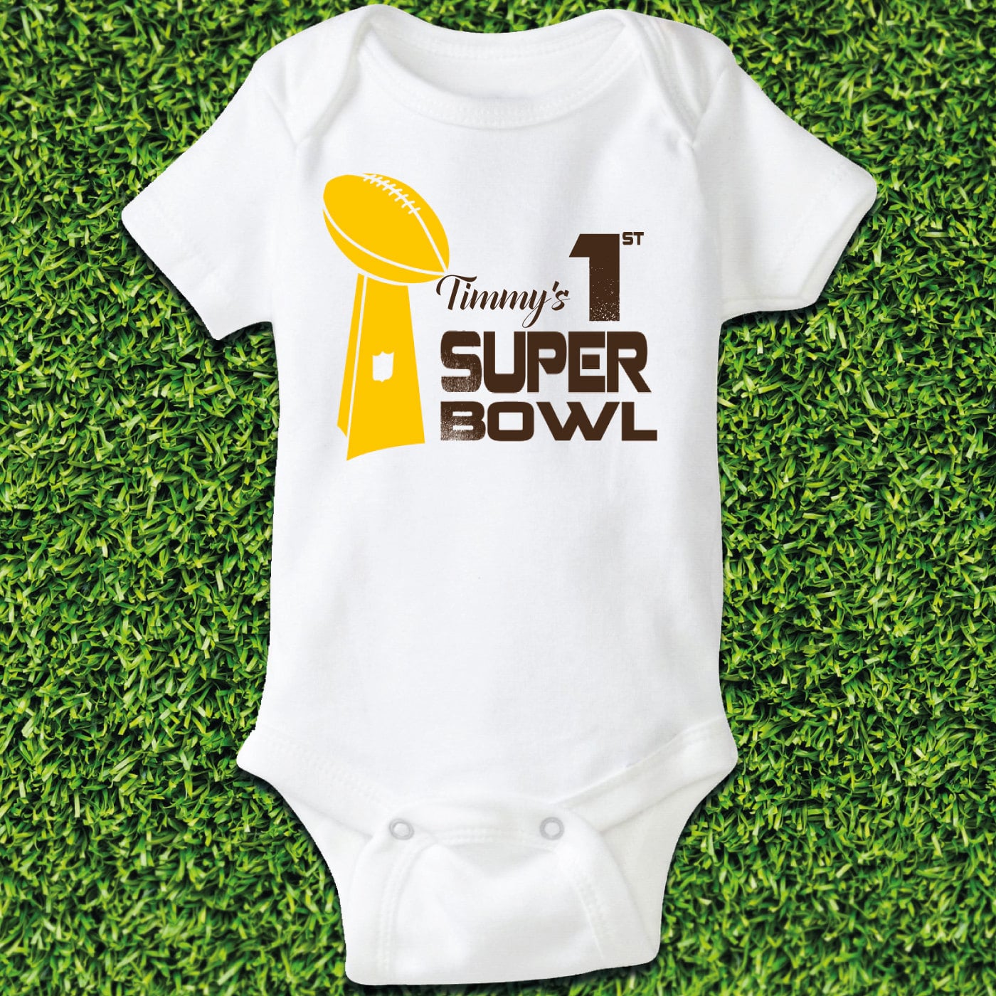 superbowl baby outfit