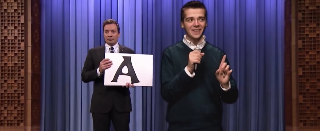 Guy Rapping "Alphabet Aerobics" For Tonight Show Internship