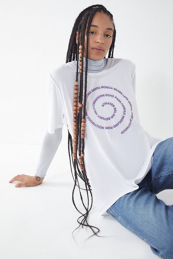 Truly Madly Deeply Cali City Spiral Tee