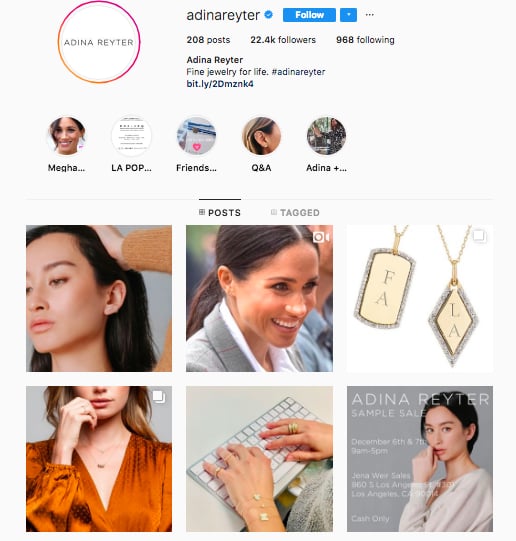 Meghan markle adina reyter earrings top