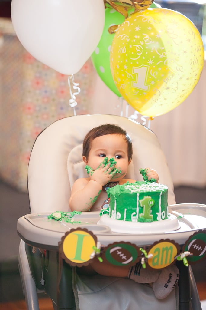 A Football-Themed First Birthday Party
