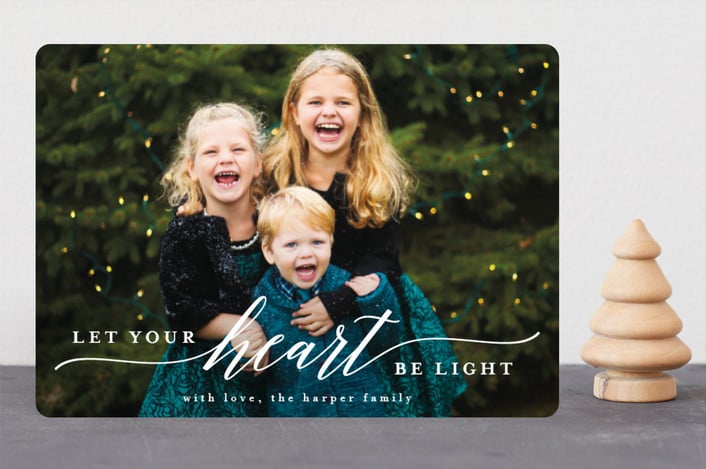Light-Hearted Card from Minted ($1-$3 per card)