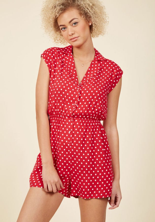 ModCloth Read It and Steep Romper