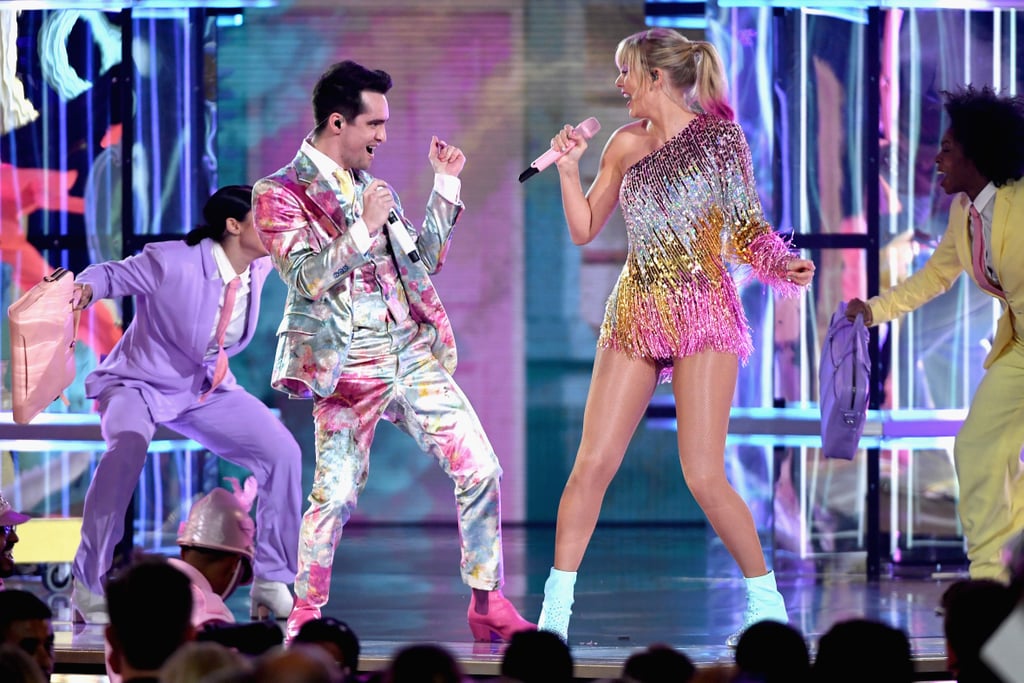 Taylor Swift Billboard Music Awards Rainbow Fringe Dress