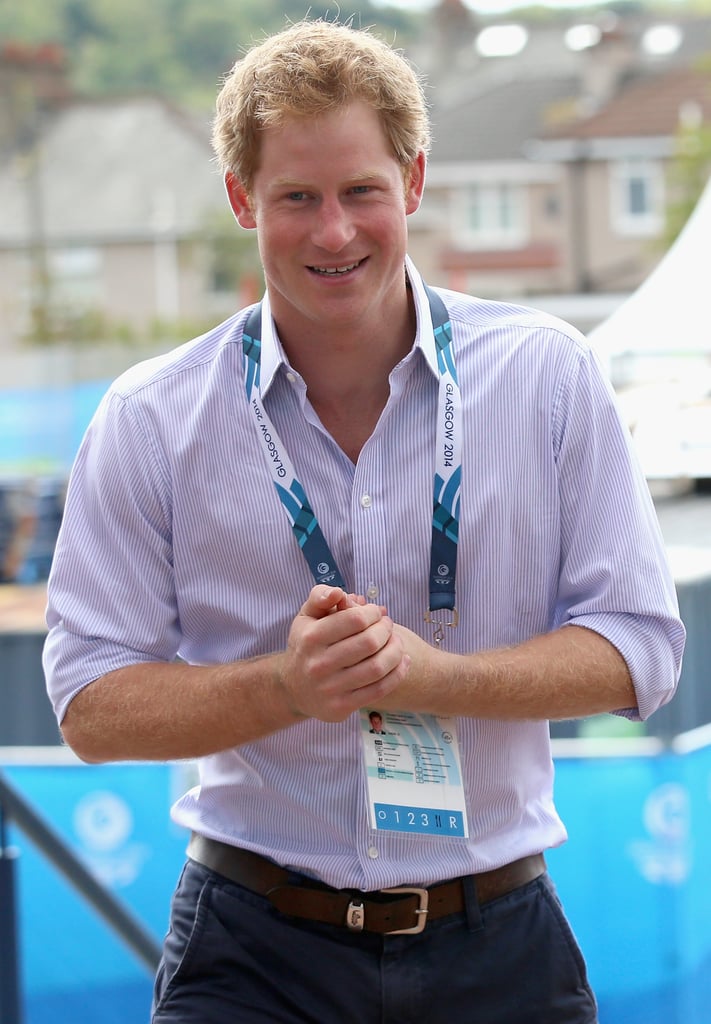 Prince Harry's Photobomb at the Commonwealth Games