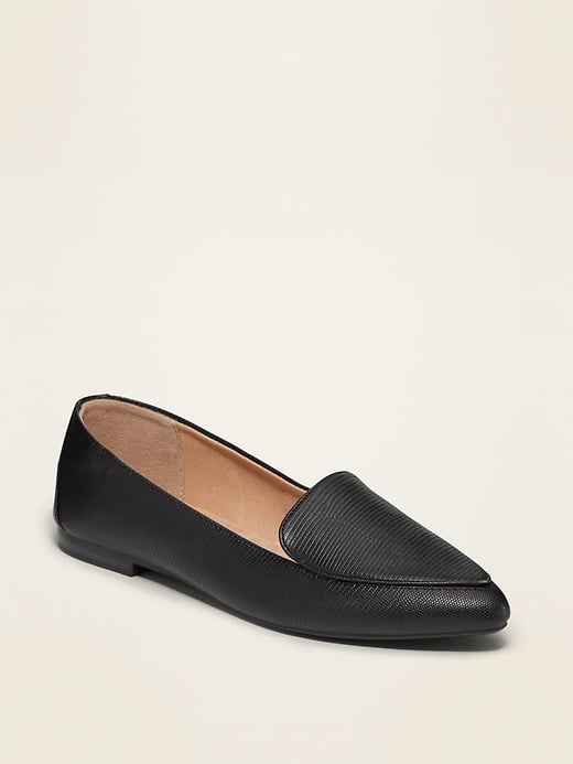 Pointy-Toe Loafers