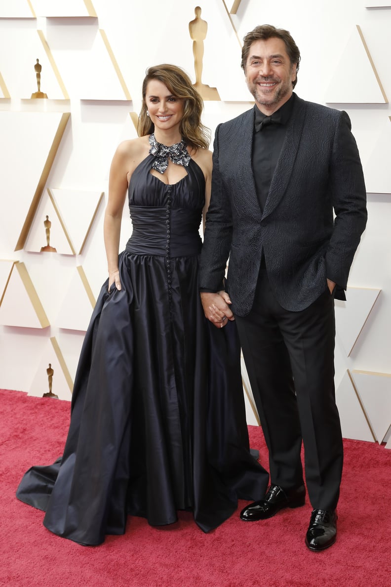 Penélope Cruz and Javier Bardem at the 2022 Oscars