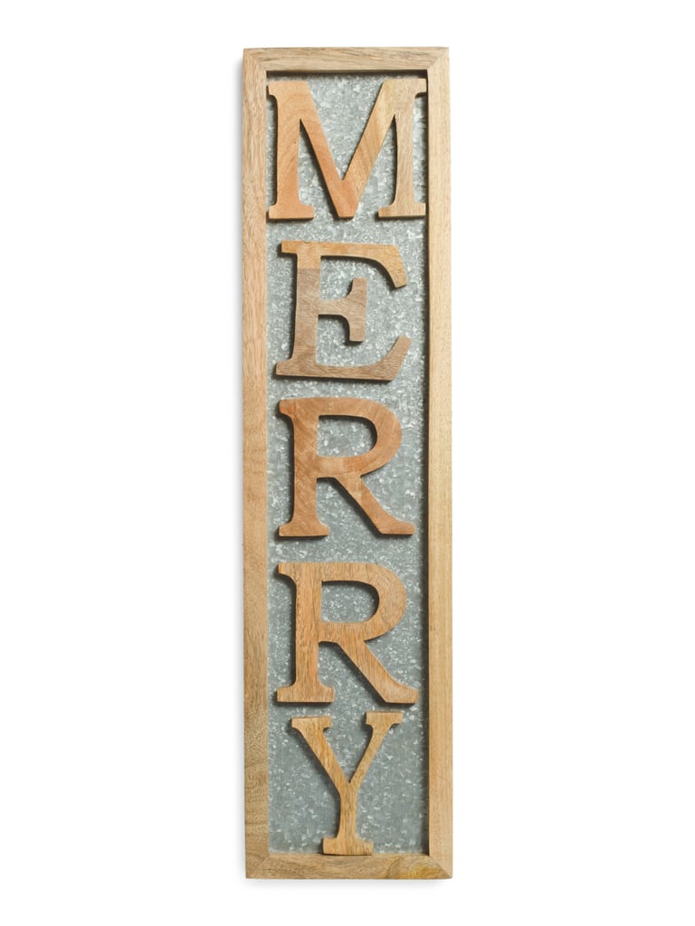 Merry on Frame Wall Art