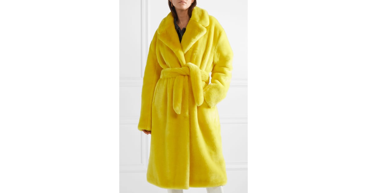 tibi yellow coat